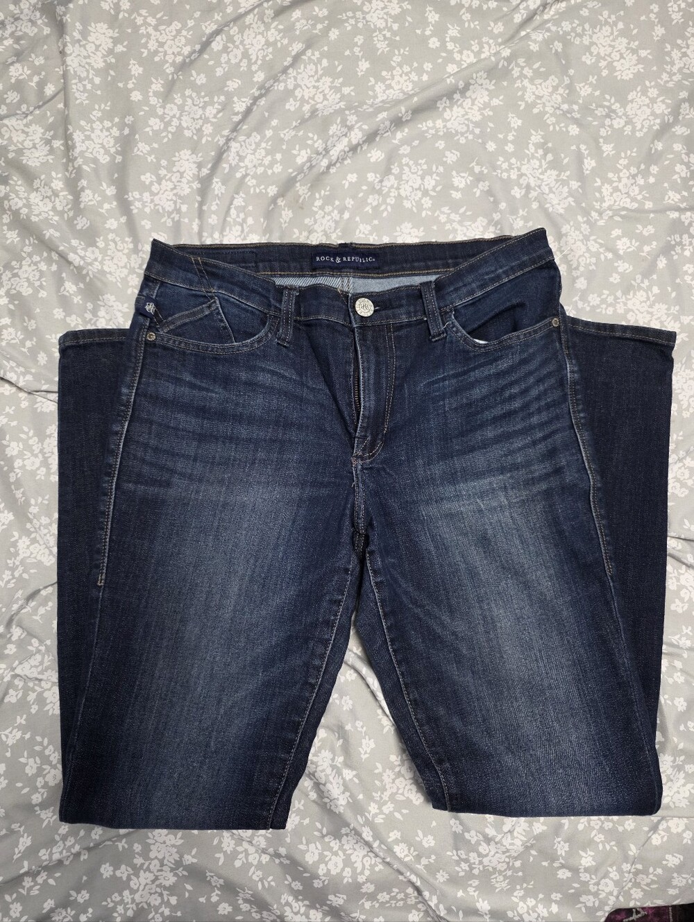 Rock & Republic Dark Blue Boot Cut Jeans